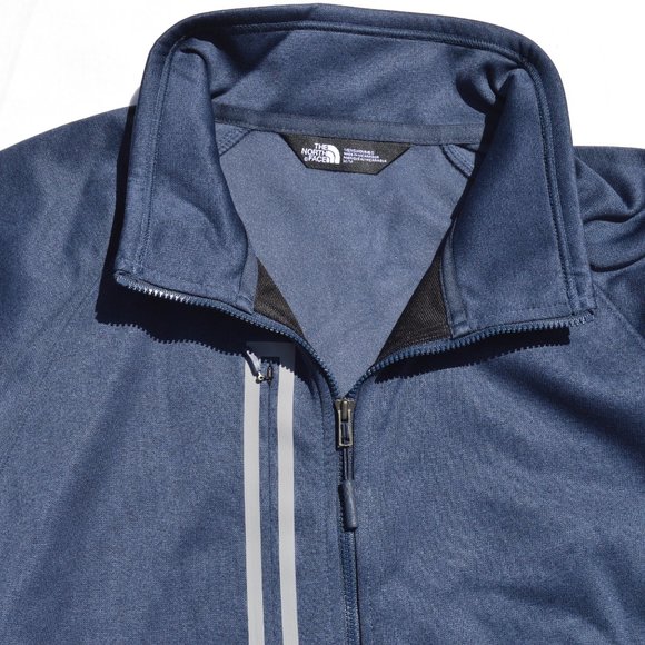 The North Face Men's Canyon Flats Fleece Jacket Urban Navy Heather Size M (New). - Picture 5 of 9